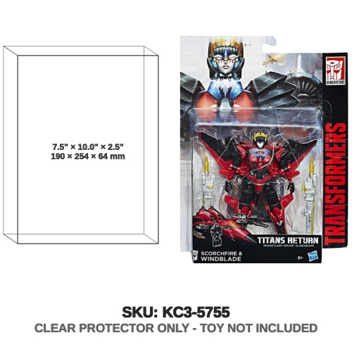 Transformers Titans Return Scorchfire & Windblade