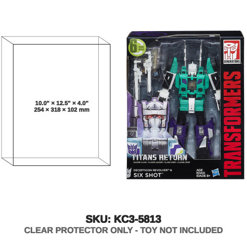 Six Shot Transformers Titans Return Decepticon Figure