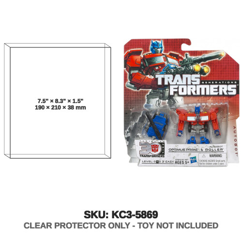 Optimus Prime & Roller Transformers Thrilling 30 Legend Class Figure