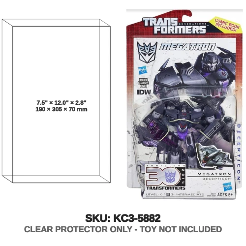 Megatron Transformers Thrilling 30 Deluxe Class Figure