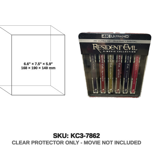 Resident Evil 4K 6 movie collection Resident Evil 4K 6 movie collection