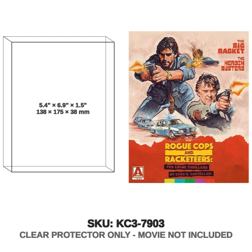 Arrow Video Rogue Cops and Racceteers Blu-ray