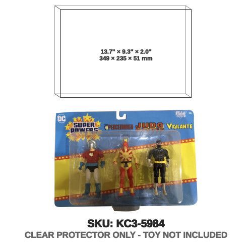 Peacemaker Judo Master Vigilante DC Super Powers 3-Pack Figures