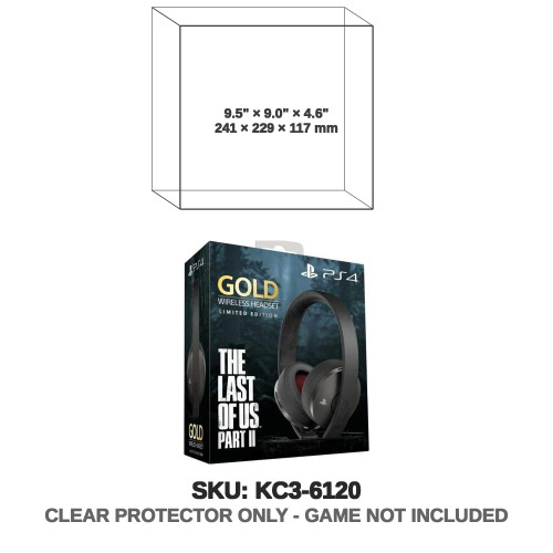 The Last Of Us Gold Wireless Headset Limited Edition