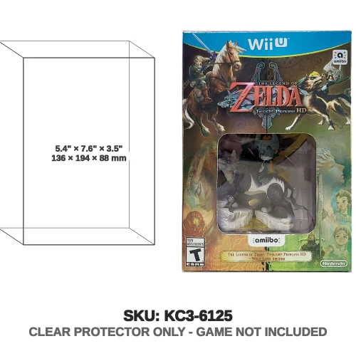 Twilight Princess HD Zelda Wii U with Wolf Link Amiibo