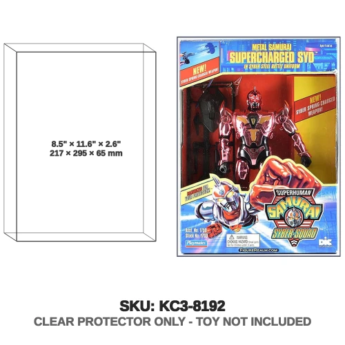 Supercharged Syd Metal Samurai Cyber Squad Figure