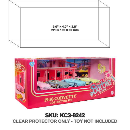 Mattel Barbie Hot Wheels Corvette 4-Pack