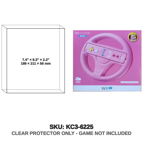 Japanese Club Nintnedo Wii U Wheel Princess Peach