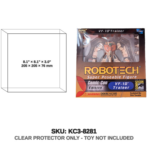 Bandai Robotech Super Poseable VF-1D Trainer 2002 Comic-Con Edition