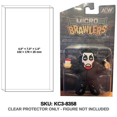 AEW Micro Brawlers Very Evil Danhausen 2023