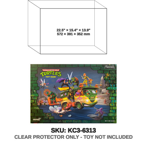 Super7 Teenage Mutant Ninja Turtles Ultimates Party Wagon