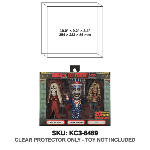 Neca House Of 1000 Corpses 20Th Anniversary Little Big Head Figure Three-Pack
