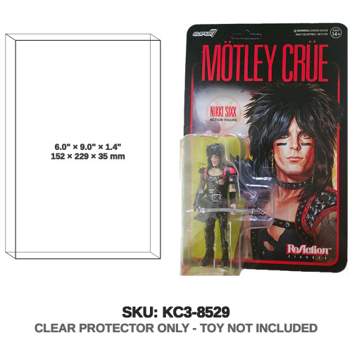 Funko Reaction Super7 Motley Crue Nikki Sixx Funko Reaction Super7 Motley Crue Nikki Sixx