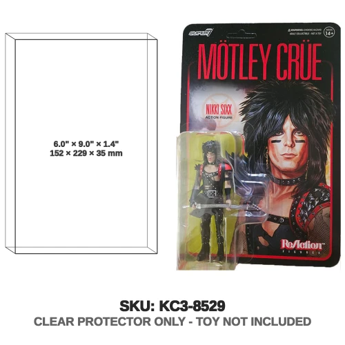 Nikki Sixx Motley Crue ReAction Figure