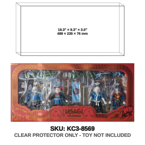 NECA Usagi Yojimbo Year of the Rabbit 4-Pack