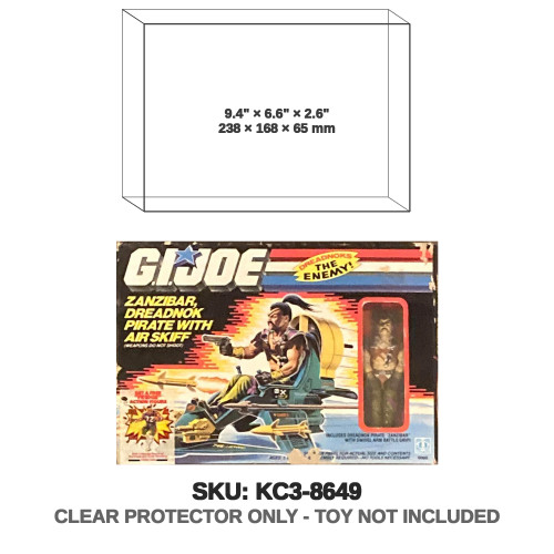 Zanzibar G.I. Joe Dreadnok Pirate with Air Skiff
