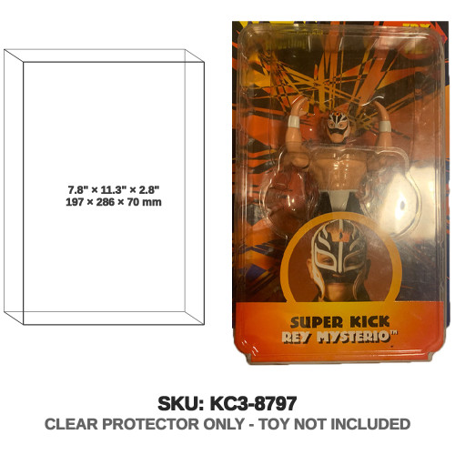 WCW Super Kick Rey Mysterio Figure