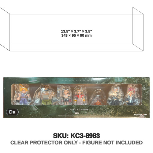 Square Enix Final Fantasy VII Rebirth Commemorative Kuji Game Individual Prize Retro Figurine Set