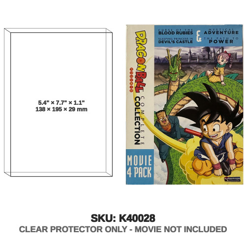 Dragon Ball Movie Collection 4 Pack DVD
