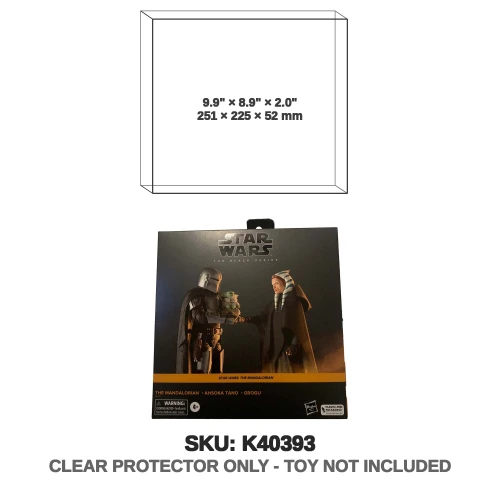 Mandalorian Ahsoka & Grogu Star Wars Black Series Figures