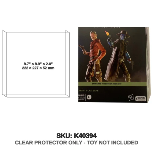 Cobb Vanth & Cad Bane Star Wars Black Series Figure