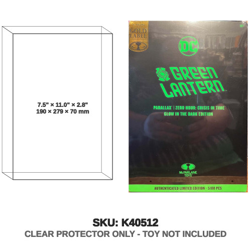 Mattel Green Lantern Parallax Zero Hour Crisis In Time Glow In The Dark Edition