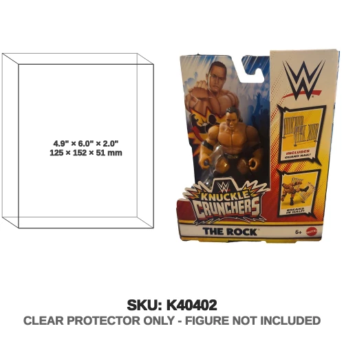 The Rock WWE Knuckle Crunchers Figure