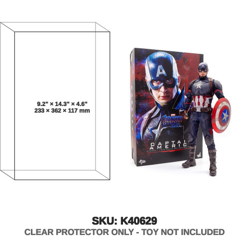 Hot Toys Avengers Endgame: Captain America 1/6 Scale Collectible Figure (Mms536)