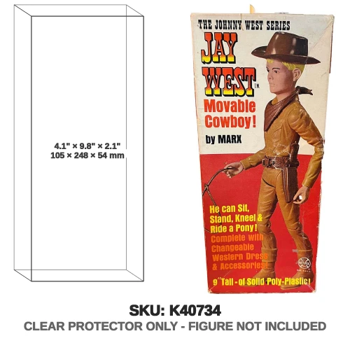 Marx Johnny West Kids Vintage Action Figure