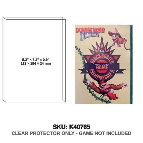 Donkey Kong Competition Cart / Green Blockbuster Rental Case