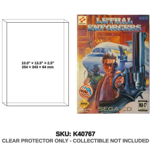 Lethal Enforcers Big Box Sega CD