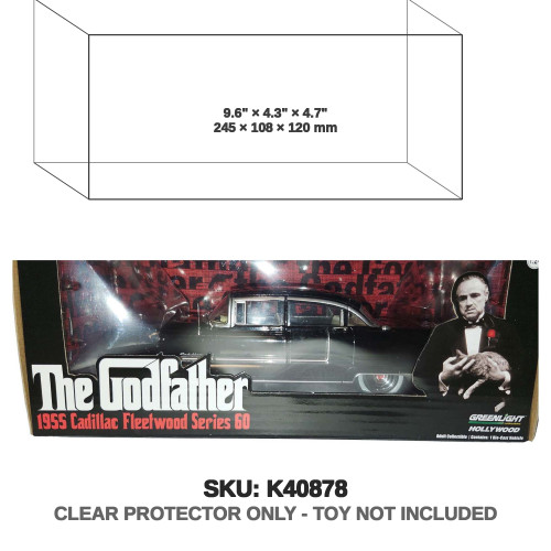 Greenlight Collectibles The Godfather Hot Wheels 1955 Cadillac Fleetwood Series 60 1:24