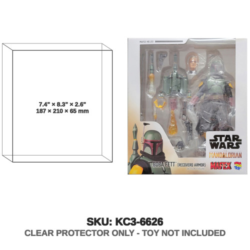 Boba Fett Recovered Armor Star Wars Mafex Figure
