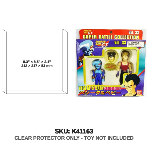 Bandai Dragon Ball Gt Super Battle Collection Vegeta & Baby Vol 33