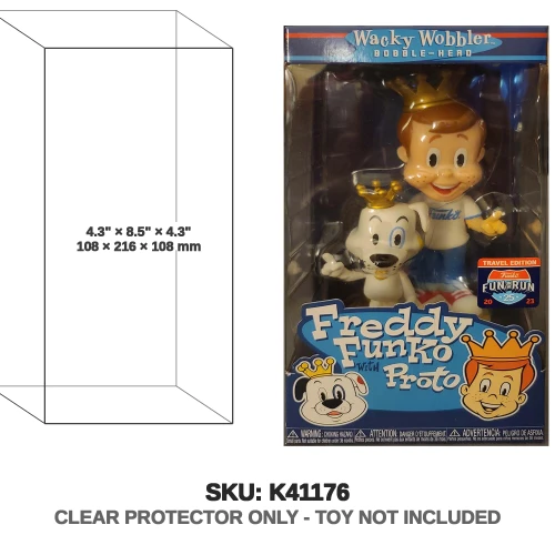 Freddy Funko with Proto Wacky Wobbler Bobblehead