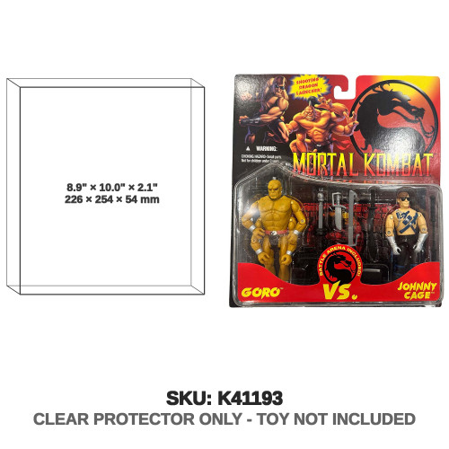 Hasbro Mortal Kombat Goro vs Johnny Cage 2 Pack