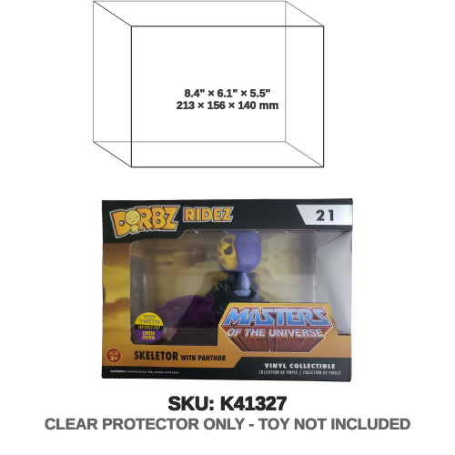Skeletor with Panthor Masters of the Universe Dorbz Ridez