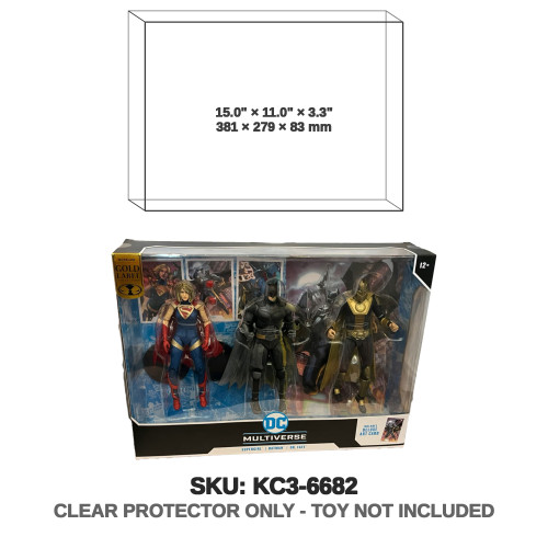 McFarlane DC Multiverse Supergirl/Batman/Dr Fate 3 Pack