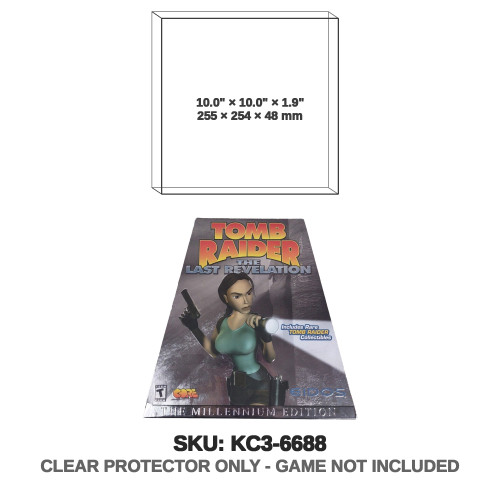 Tomb Raider The Last Revelation - The Millennium Edition Trapezoid/ Pyramid Shape Box Tomb Raider The Last Revelation - The Millennium Edition Trapezoid/ Pyramid Shape Box