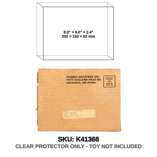 Hasbro G.I. Joe Medium Mail Away Shipping Box
