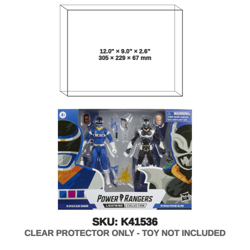 Power Rangers Lightning Collection In Space Blue Ranger Vs. Silver Psycho Ranger 2-Pack