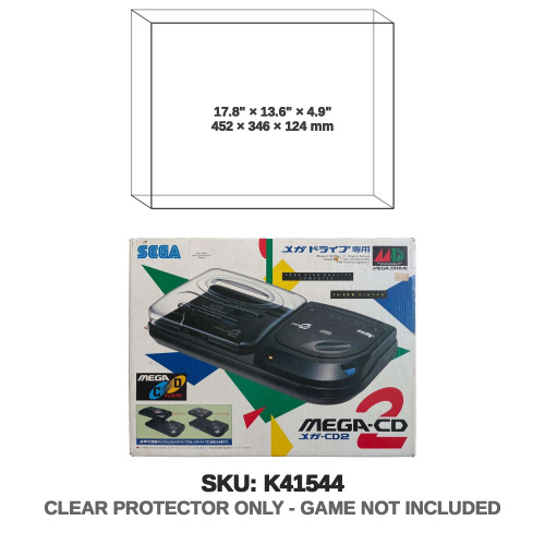 Sega Mega Cd 2 Japanese Console Box Sega Mega Cd 2 Japanese Console Box