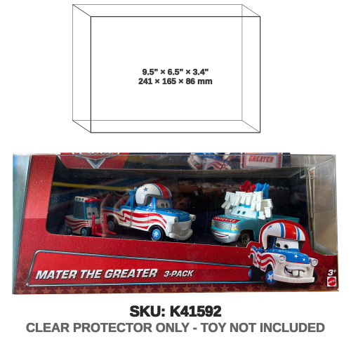 Protector For Mattel Cars 3-Pack Mater the Greater Matte | Katana