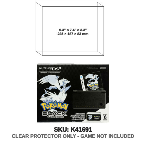 Pokemon Black & White Nintendo DSi Console Big Box
