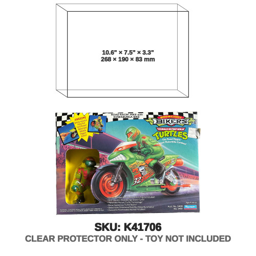 Playmates TMNTRoad Racin’ Mike with Kowabunga Bike