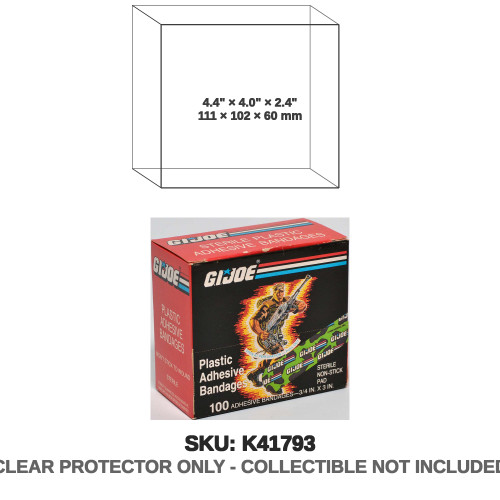 G.I. Joe Plastic Adhesive Bandages 100-pack