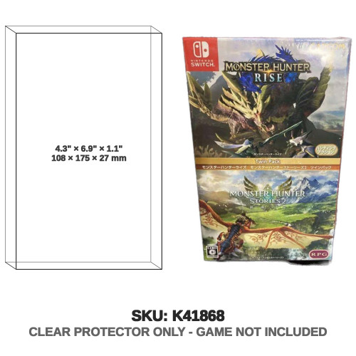 Monster Hunter Rise & Stories 2 Twin Pack Switch JP