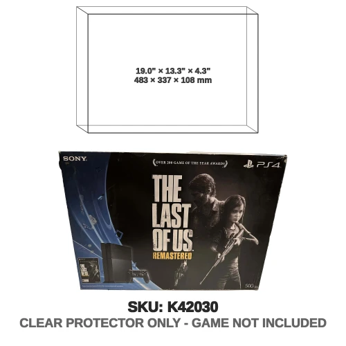 Sony The Last of Us Remastered PS4 500GB Jet Black Console