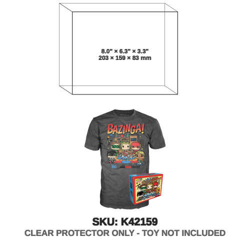 The Big Bang Theory - Bazinga T-Shirt - Funko