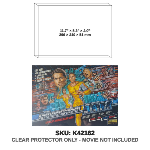 The Running Man - CM Cult #010 (4K UHD/2D Blu-ray Mediabook) - Italy